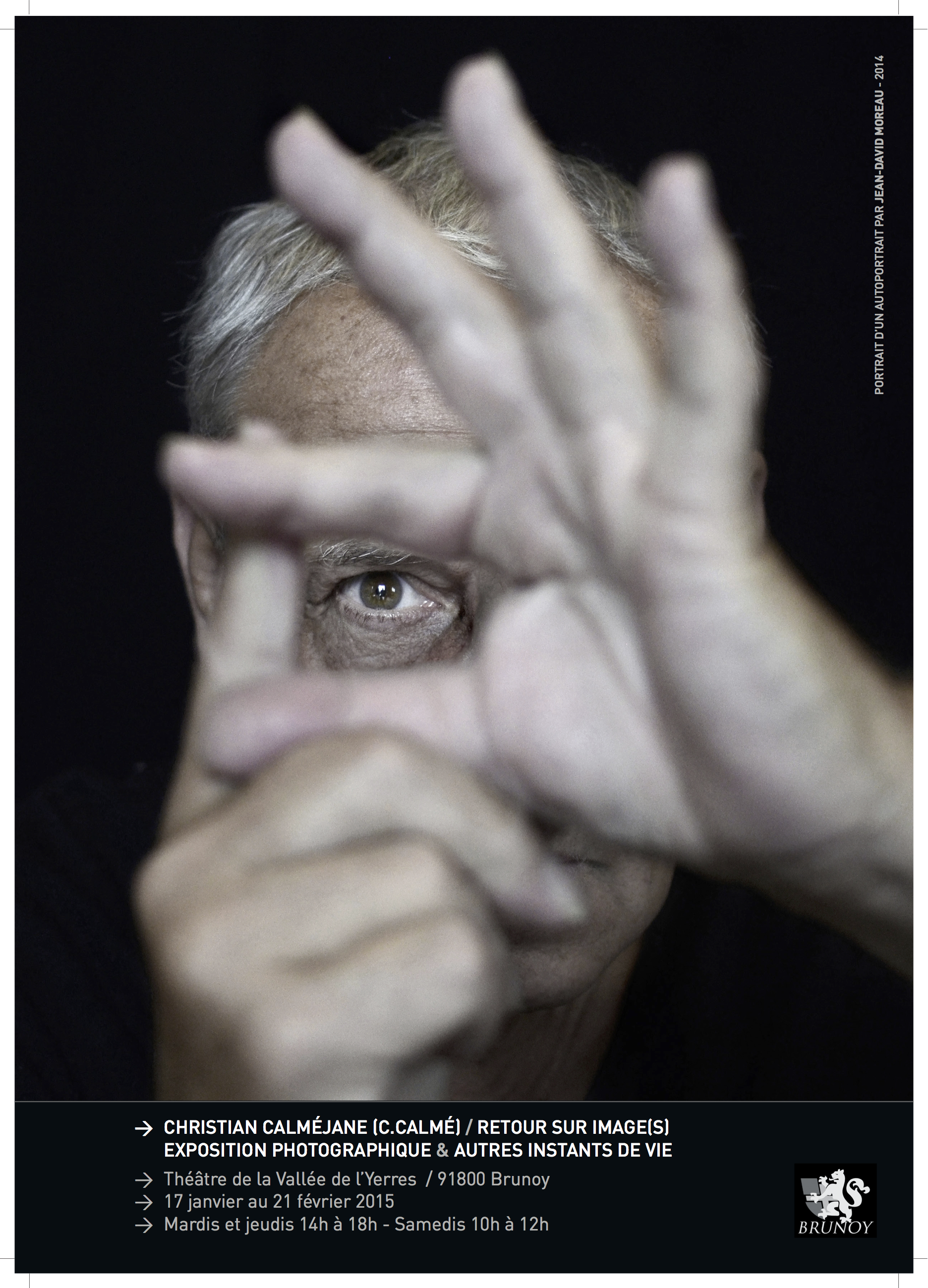 Ccalméjane portrait d'un autoportrait, par Jean-David Moreau (2014) 